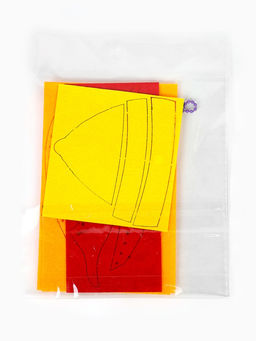 Набор для создания игрушки из фетра "Морские жители", набор 6 шт.