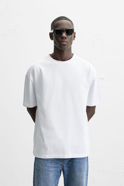 BASIC HEAVYWEIGHT T-SHIRT - Zara фото 2