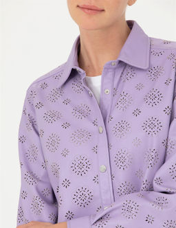 Eflatun Comfort Fit Uzun Kollu G_mlek - Pierre cardin фото 6
