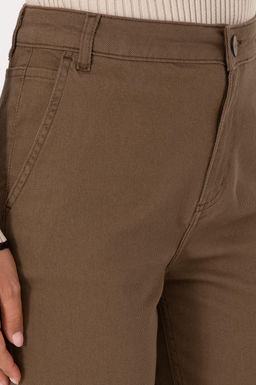 Kad_n Haki Straight Fit Kanvas Pantolon Sepette S_rpriz _ndirim - U.s. polo assn фото 5