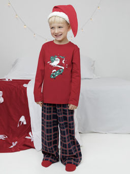 К 1600/вишня 1761 Н152.1 пижама дет