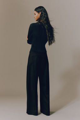Pantal?n sastre con cord?n de ajuste - H&m фото 7