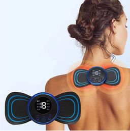 Портативный импульсный мини массажер для тела/Тренажер для мышц - Buro фото 4