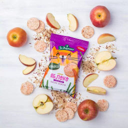 Цена за 6 шт.Хлебцы хрустящие Рисовые мини хлебцы с яблочным соком 0,03