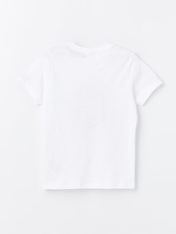 Bisiklet Yaka Be?ikta? Bask?l? Erkek ?ocuk ?ortlu Pijama Tak?m? - Waikiki фото 3