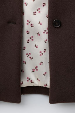 LONG WOOL AND CASHMERE COAT - Zara фото 8