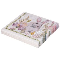 САЛФЕТКИ БУМАЖНЫЕ LEFARD ИРИСЫ 33*33СМ, 3СЛОЯ, 20ШТ  фото 2