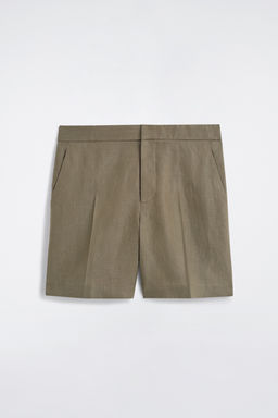 BERMUDAS SASTRE DE LINO