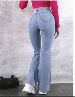 Джинсы клеш