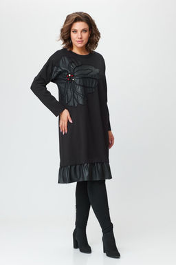 Платье INVITE 4083 черный дизайн - Mira fashion фото 49