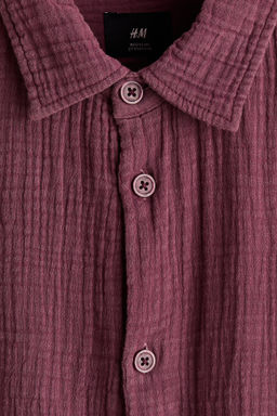 Camisa en muselina de algod?n Regular Fit - H&m фото 7