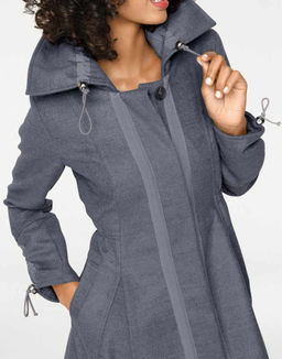 Пальто, светло-серое - Linea tesini фото 6