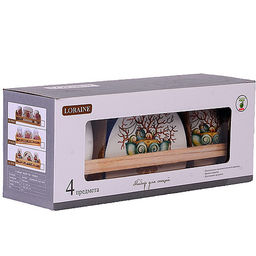 30814 Набор для специй 4 пр Страна чудес доломит LR (х36) - Mayer&boch фото 5