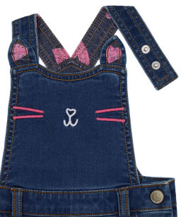 Mothercare / Полукомбинезон джинсовый  фото 3
