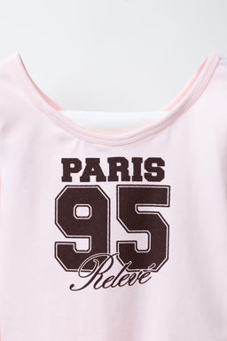 DOUBLE NUMBER BODYSUIT - Zara фото 3