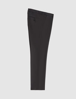 Siyah Slim Fit %100 Y_n Tak_m Elbise