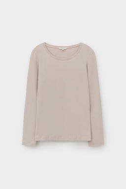 ЕВТ 3261/серо-бежевый джемпер жен