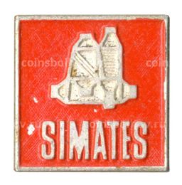 Значок рекламный Simates