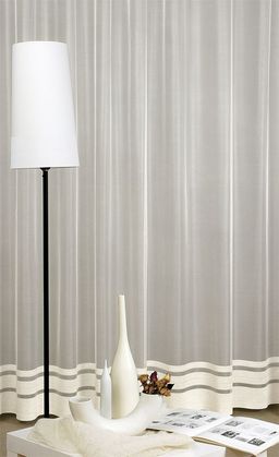 Арт. 27050/250, кремовый цвет, ГОТОВЫЕ ШТОРЫ, ширина 300 см x высота 250 см (на шторной ленте)