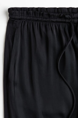 Pantal?n de sat?n con cord?n de ajuste - H&m фото 9