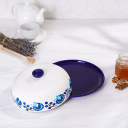 Блинница Доляна Свиристель, d=23 см, цвет белый фото 4