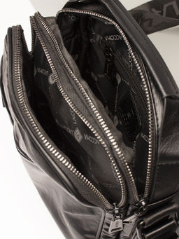 LACCOMA сумка 1801-3-черный эко кожа хлопок фото 4