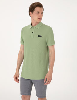 _a_la Ye_ili Slim Fit _rme Dokulu Polo Yaka Ti__rt - Pierre cardin фото 3