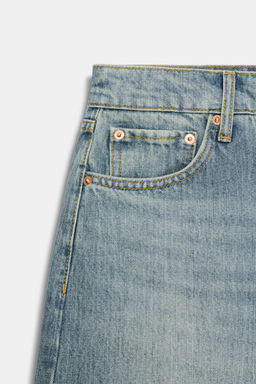 JEANS ZW COLLECTION CULOTTE TIRO MEDIO / Azul claro - Zara фото 6