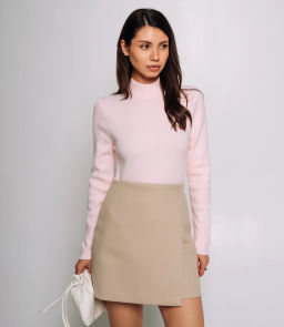 Юбка #КТ8662 (1), бежевый