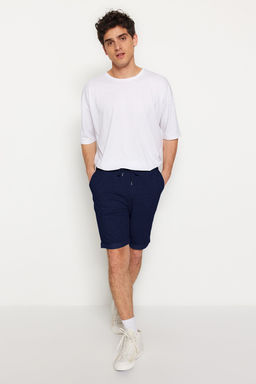 TRENDYOL MAN Gri Regular/Normal Kesim Orta Boy Lastik Belli Bagc?kl? Duble Paca Sort TMNSS21SR0046 - Trendyolmilla фото 9