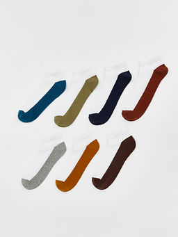 Renk Bloklu Erkek Patik ?orap 7li