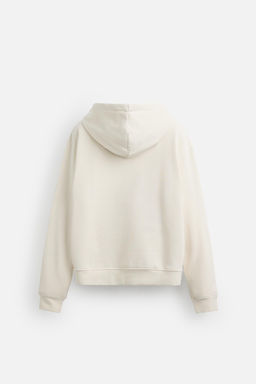 BASIC HOODIE WITH ZIP - Zara фото 8