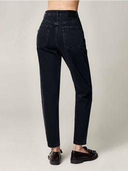 Брюки женские джинсовые CONTE ELEGANT CON-487 washed black  фото 4