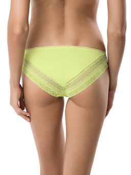 CONTE Трусы бикини MACRAMER ART LB 774 (на вешалке) лимонный - Conte elegant фото 2