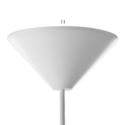 Светильник потолочный BayerLux «Витас»,60 Вт, E27, 30 см, белый