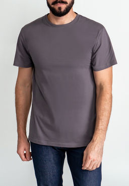 Футболка мужская короткий рукав GREG G145-RD-6025 (серый)