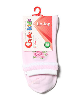 Цена за 2 пары Conte-kids TIP-TOP (с пикотом) св.розовый