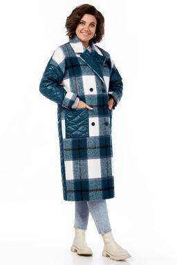 Пальто LaKona 11574-Р морская волна