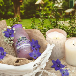 COTTAGE Гель для душа отшелушивающий ФИАЛКА, 270 мл  фото 5