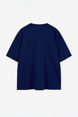 TRENDYOL MAN Buyuk Beden Siyah Oversize/Genis Kesim %100 Pamuklu T-Shirt TMNSS25BF00005 - Trendyolmilla фото 7
