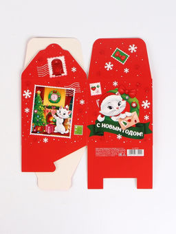 Набор подарочных новогодних коробок 3 шт. «Мультики», 12×12×12 см