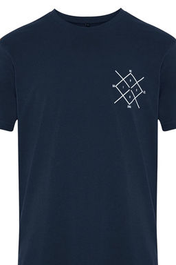 TRENDYOL MAN Lacivert Regular/Normal Kesim Logo Bask?l? %100 Pamuklu K?sa Kol T-Shirt TMNSS20TS0984 - Trendyolmilla фото 11