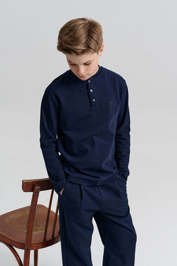 PELICAN, джемпер для мальчиков, Синий