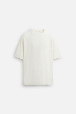 WAVE JACQUARD KNITTED T-SHIRT - Zara фото 7