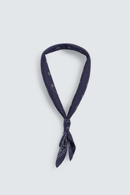 BANDANA ESTAMPADO PAISLEY / Azul - Zara фото 4