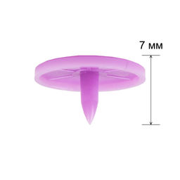 Кнопка Micron POM-15 Кнопки пластиковые пластик d 15 мм 15 шт. № 013 фиолетовый