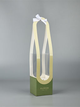 Цена за 5 шт. Коробка для цветов складная Flowers for you, 10 х 45 х 10 см