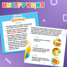 Развивающий набор «Умный домик»