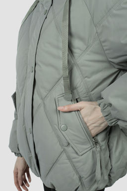 04-3207 Куртка женская демисезонная (Холлофайбер 180) - El podio фото 7