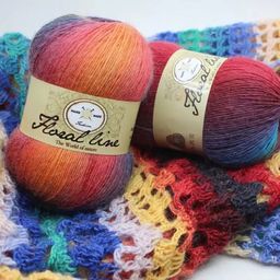 Цена за 5 мотков пряжи FLORAL LINE